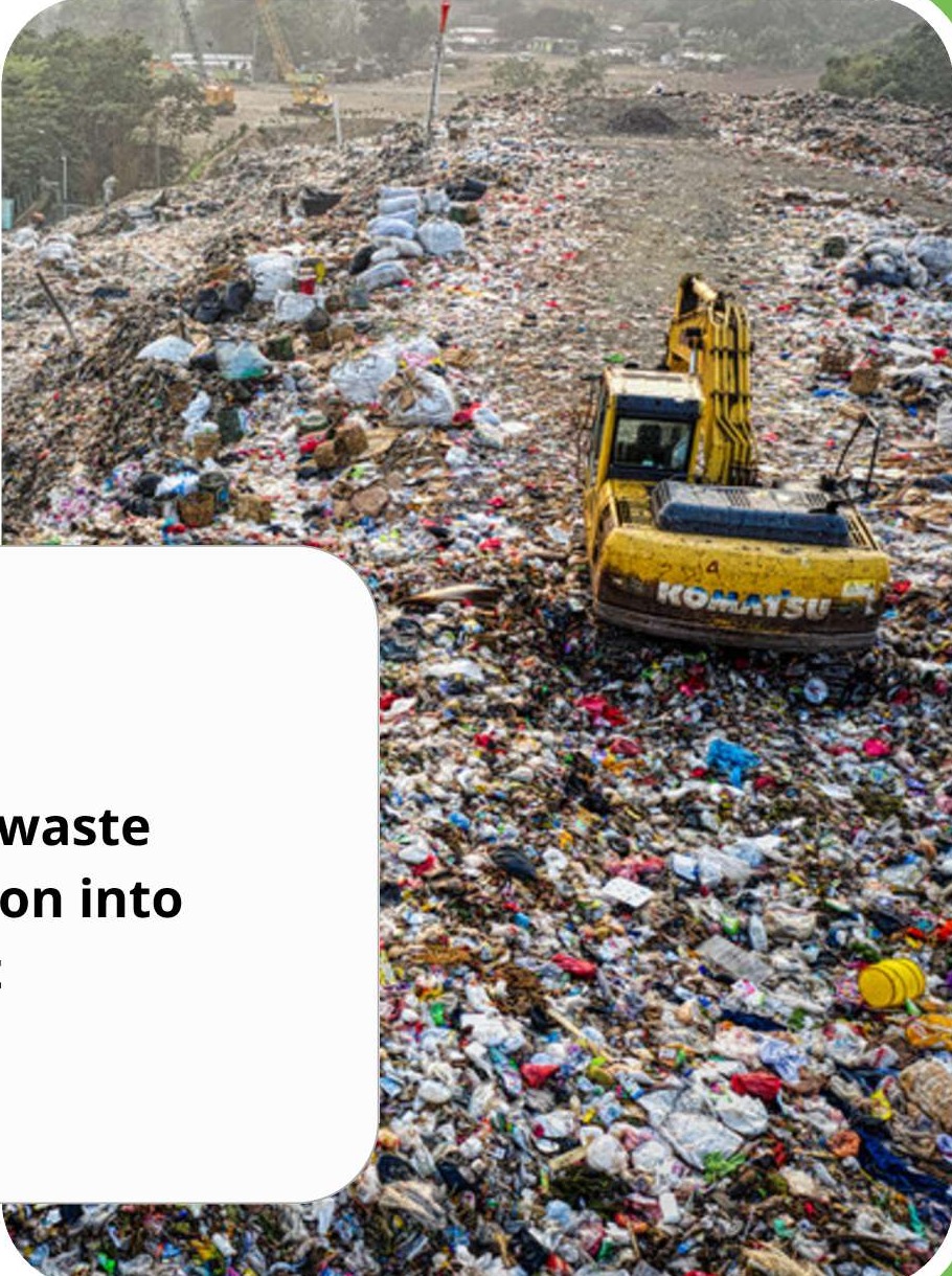 Ecofresh heavy processing machinery sorting recyclable waste streams safely